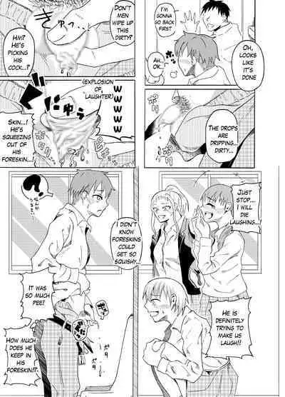 [NippatsuKokuhou (Kaneko Ken)] Nozoki Miru Joshi-tachi ~Danshi Toilet Hen~ | Peeking girls at boy's restrooms [English]