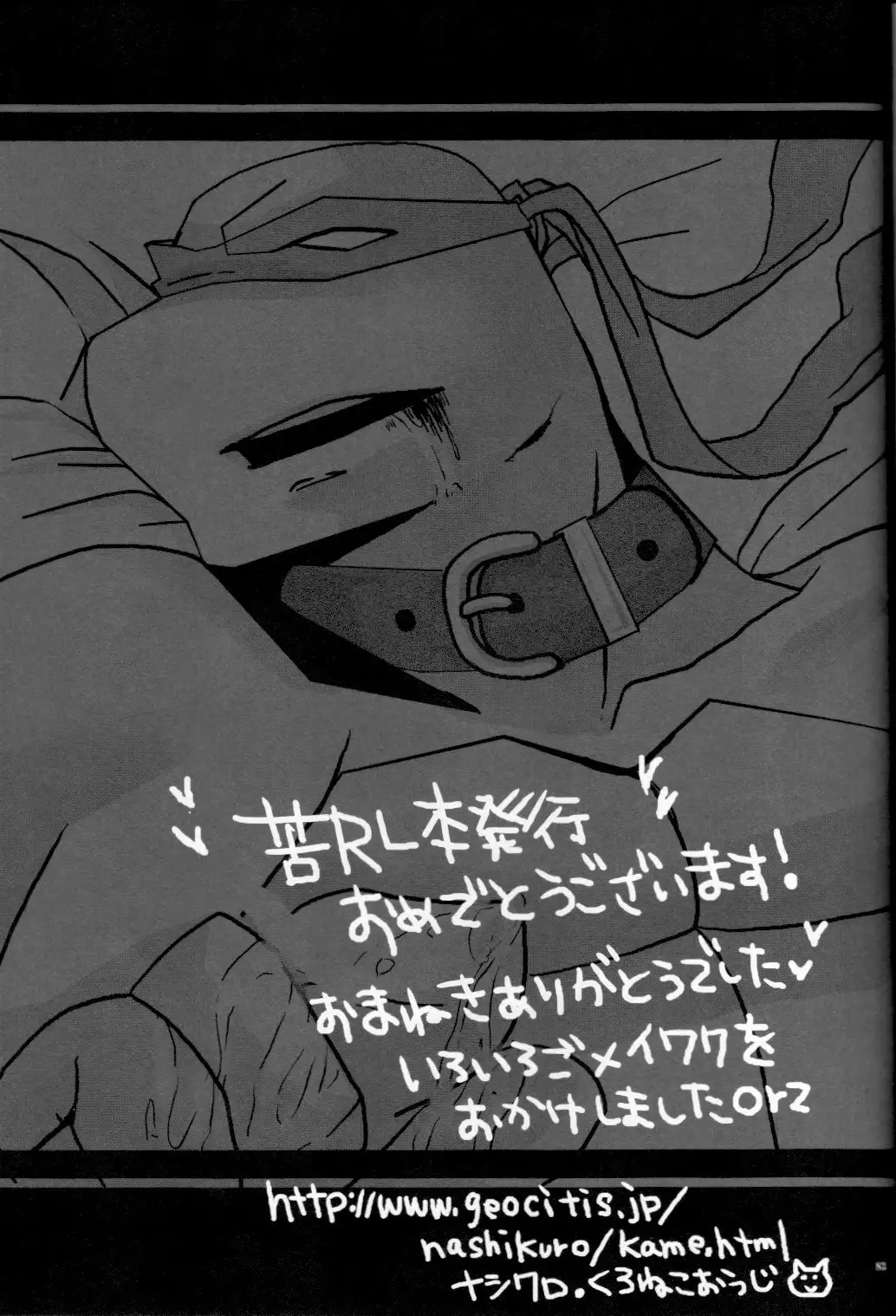 FALLEN - Raph vs Leo - Teenage Mutant Ninja Turtles, TMNT doujinshi