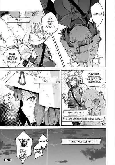 (C100) [MMU2000 (Mishima Hiroji)] Saki o Suinagara H suru Hanashi | That Time I Boned Saki While Getting a Nice Whiff of Her (Blue Archive) [English] [Panatical]