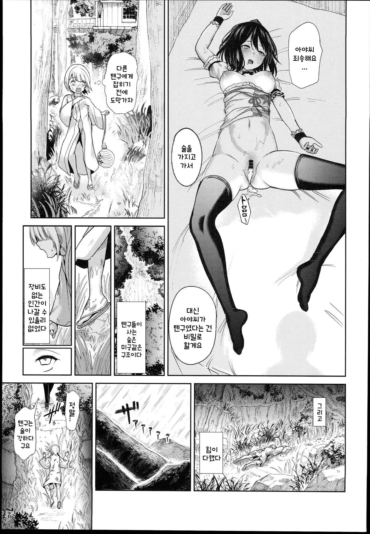 Nyotengu ni Yuukai Sarete Itazura Sareta Shota-kun no Kiroku