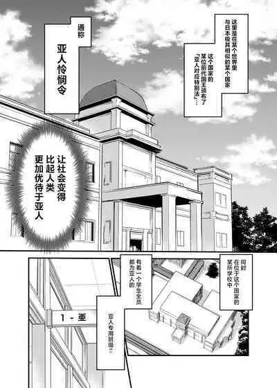 Seiyoku Ousei na Ajin Senyou Gakkyuu ni Danshi Seito wa Ore Hitori・Dark Elf JK Hen