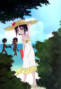 [Nihon Dandy (Matsuno Susumu)] Supponpon de Umi Asobi! | Playing At The Beach Stark Naked! [English] [Saha] [Digital]