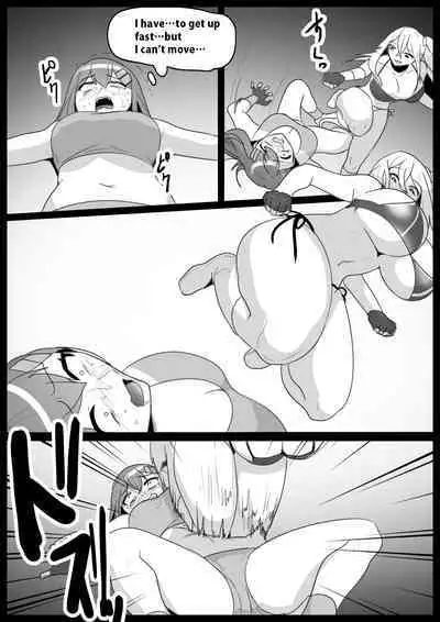 [The Nation of Head Scissors, Toppogi] Girls Beat! Plus - Yuuna Hiiragi vs Saki