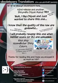 (C94) [Lamchat! (Lamcha)] Chiyuki Sensei no Ojikan + Omakebon (THE iDOLM@STER: Shiny Colors) [English] [obsoletezero]